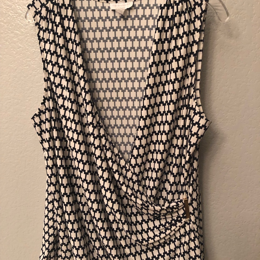 Flowy Charter Club Top